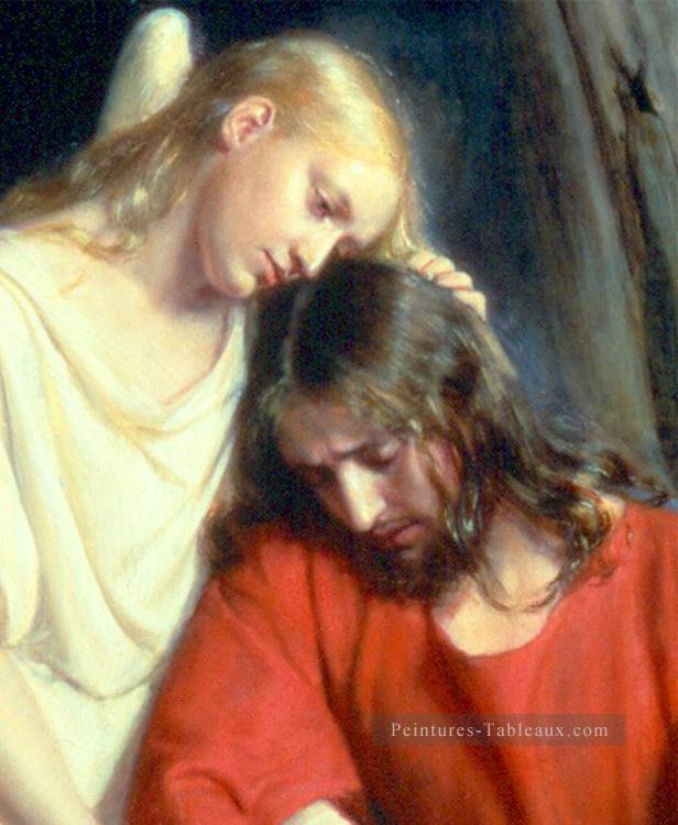 Christ à Gethsémani dt1 Carl Heinrich Bloch Peintures à l'huile